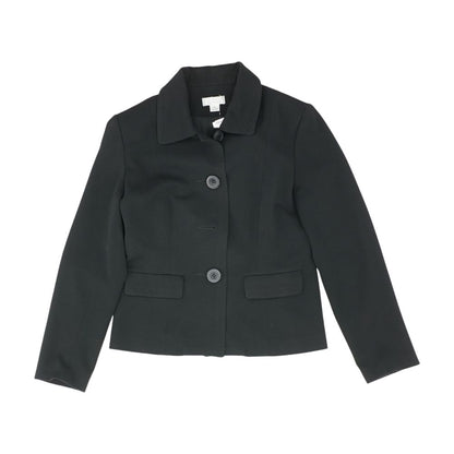 Black Solid Blazer
