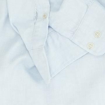 Blue Tall Solid Long Sleeve Button Down