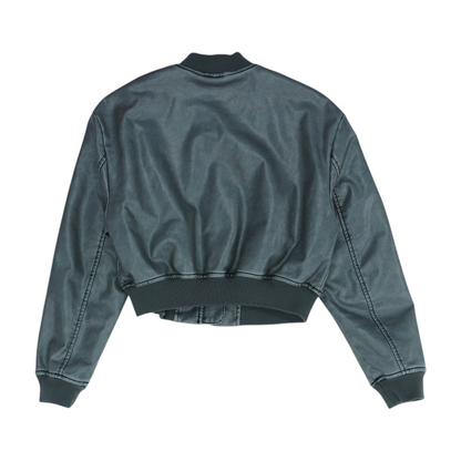 Gray Solid Jacket