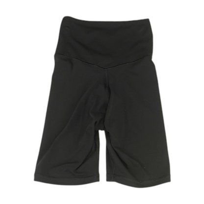 Black Solid Shorts
