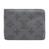 Monogram Shadow Bifold Wallet in Anthracite Grey