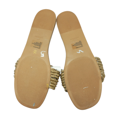 Brown Flat Sandals