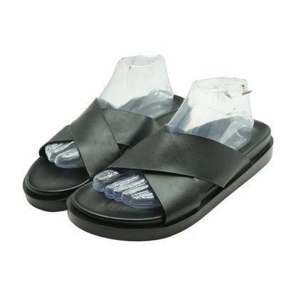Black Casual Slide Sandals