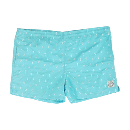 Blue Graphic Swim Bottom