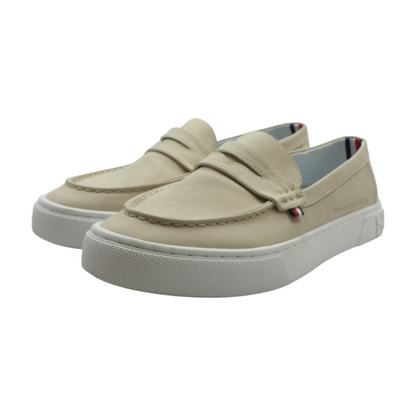 Beige Slip-On Flats