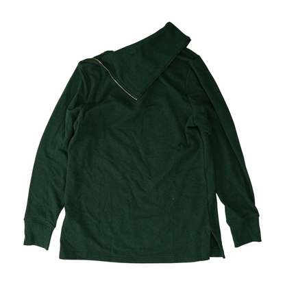Green Blouse Sweater