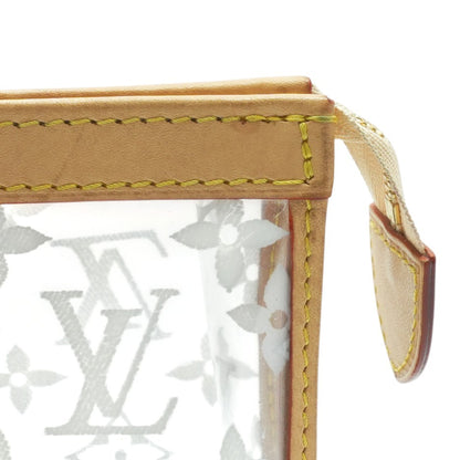 Clear Small Monogram PVC Pouch 15