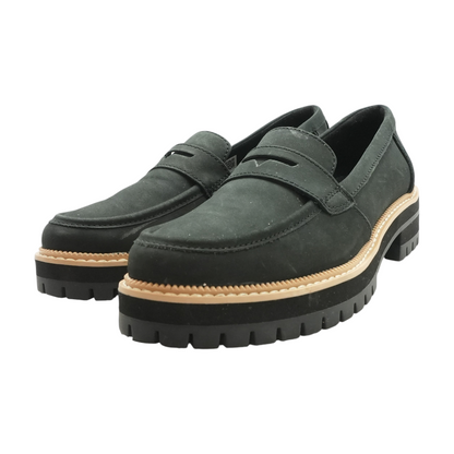 Black Slip-On Flats