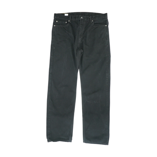 505 Black Regular Jeans
