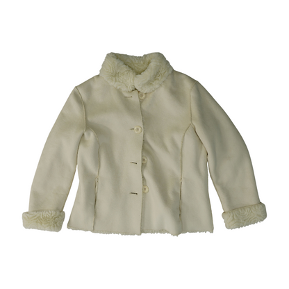 Ivory Petite Solid Jacket
