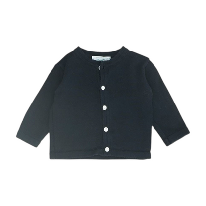 Navy Cardigan Sweater
