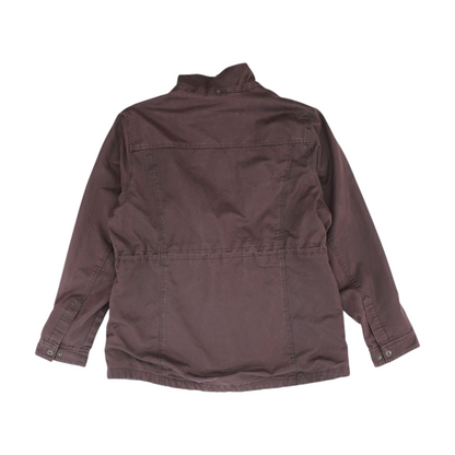 Burgundy Solid Jacket