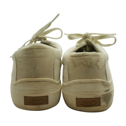 White Boat Shoe Flats