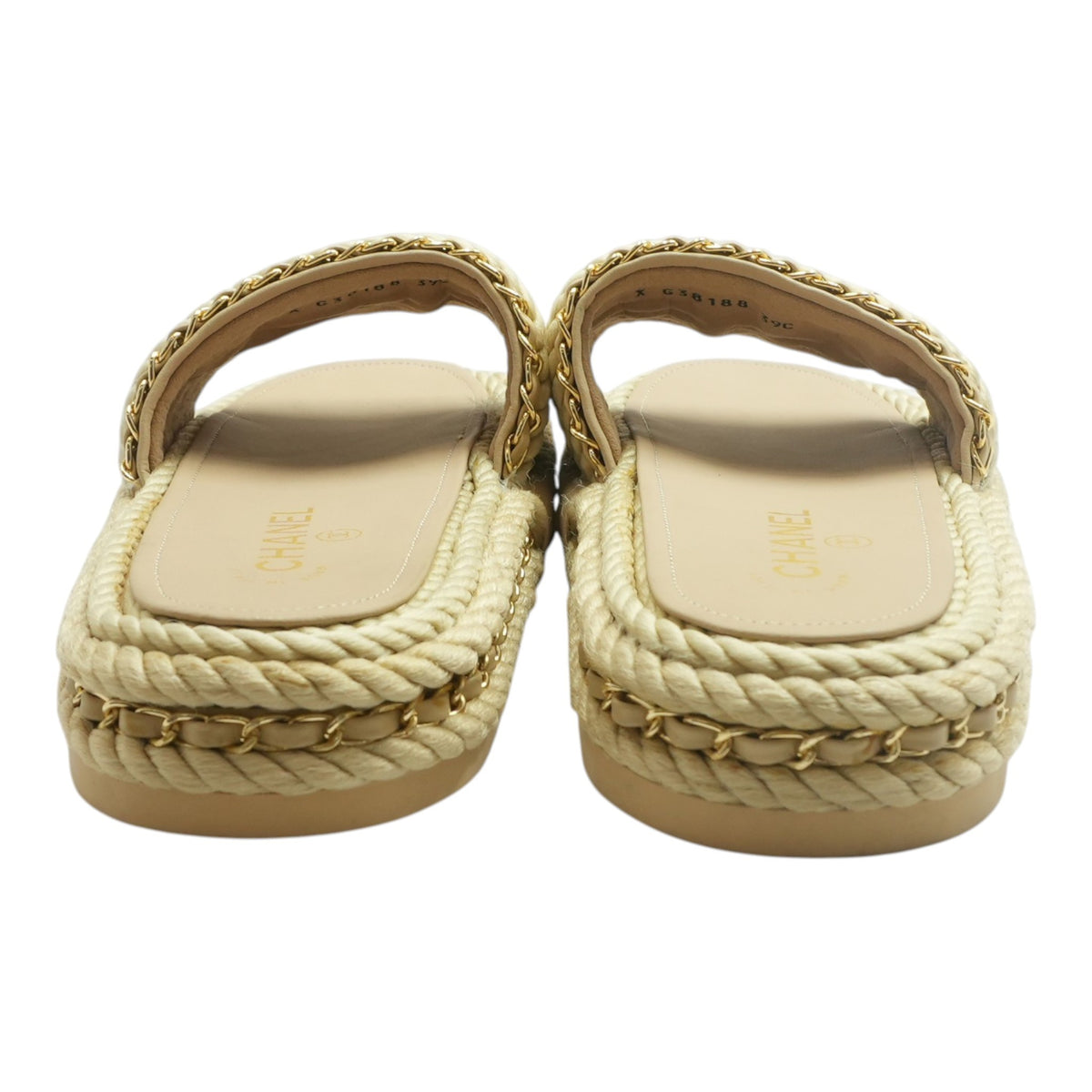G38188 Espadrille Slides