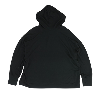 Black Plus Solid Pajama Top