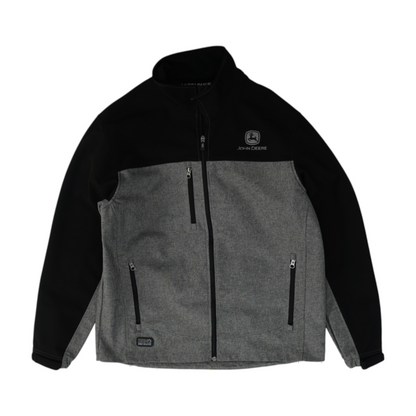 Gray Color Block Active Jacket