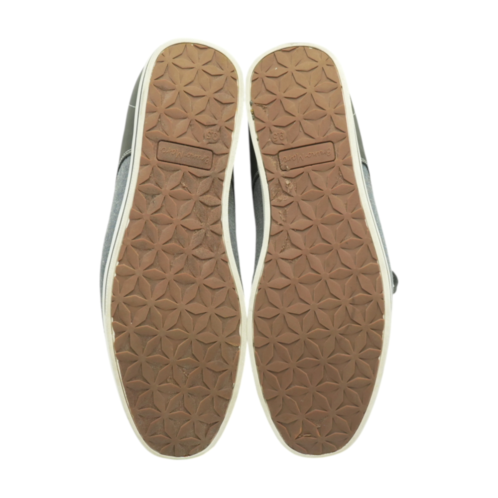 Gray Lace-Up Dress Shoes