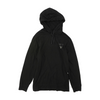 Black Solid Hoodie Pullover