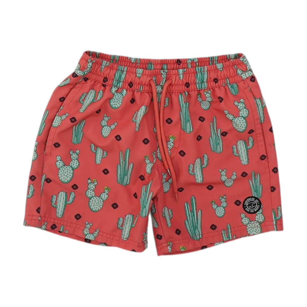 Caribbean Joy Red Graphic Swim Bottom – Image 1