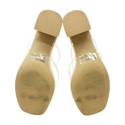 Nude Heeled Sandals