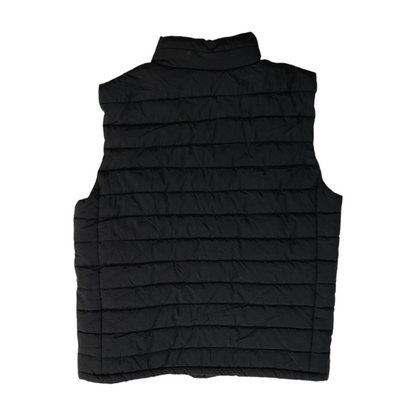 Black Solid Active Vest