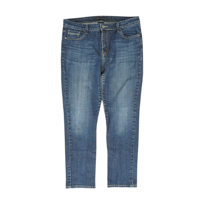 Blue Short Skinny Jeans