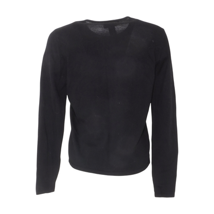 Black Cardigan Sweater
