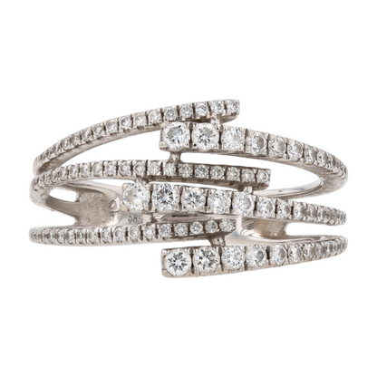 1/2 ctw 14K White Gold Diamond Fashion Ring