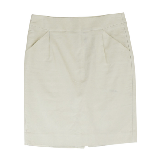 Beige Mini Skirt