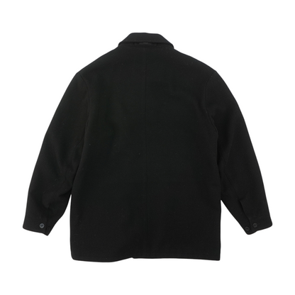 Black Solid Coat