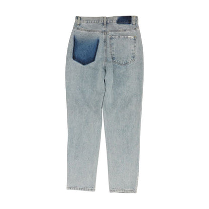 Blue Solid Jeans