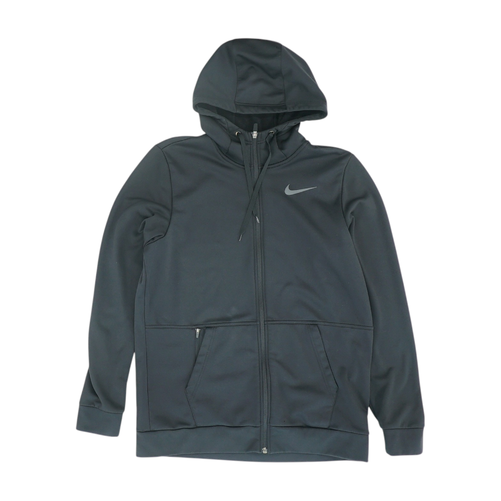 Black Solid Active Jacket