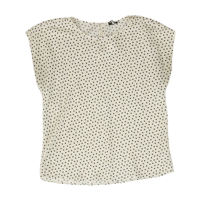 Beige Polka Dot Blouse
