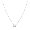 7/8 ctw 14K White Gold Lab Grown Diamond Station Necklace – Image 1