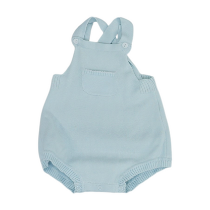 Blue Sleeveless One-Piece