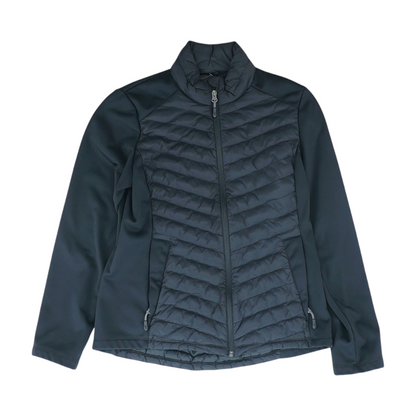 Black Solid Active Jacket