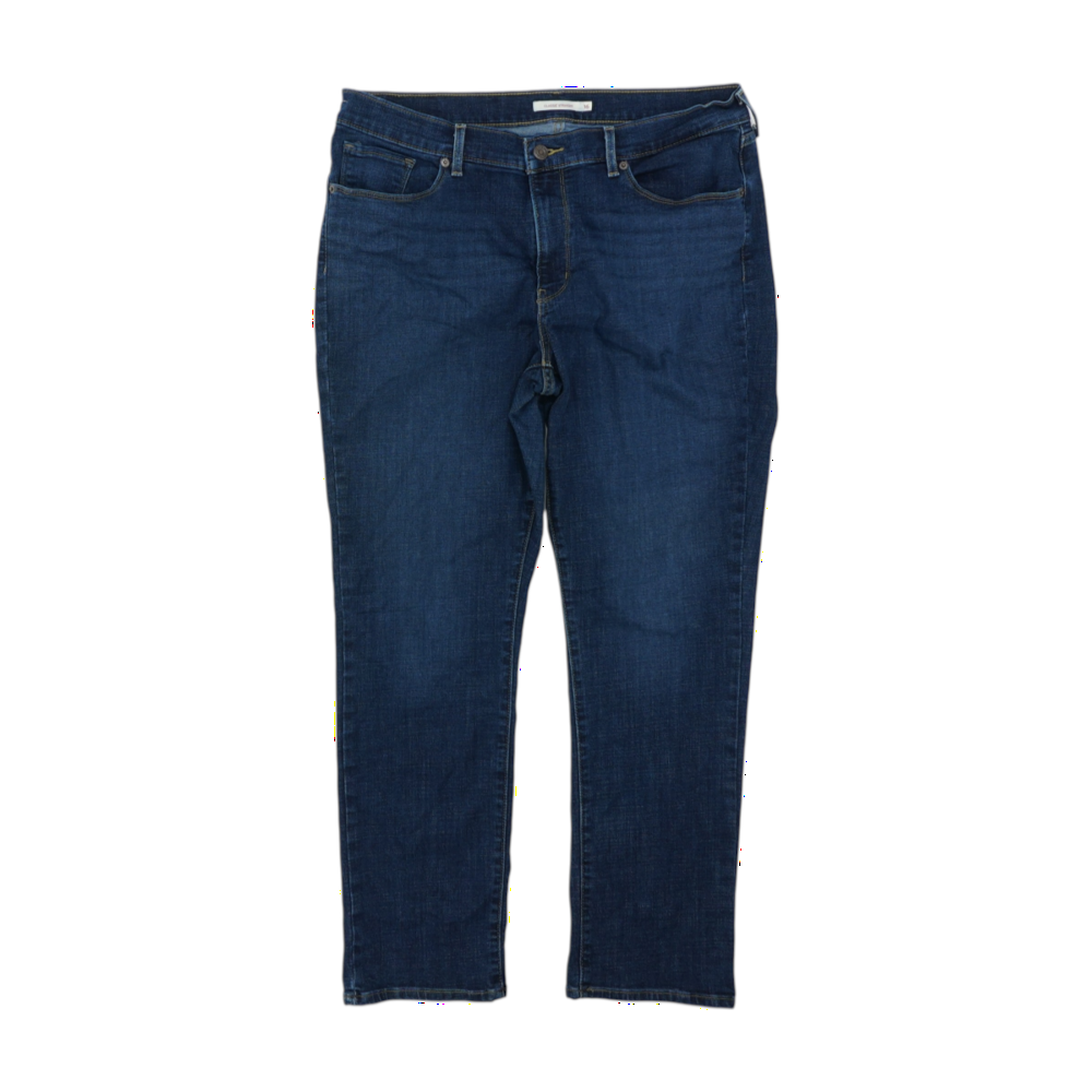 Blue Straight Jeans