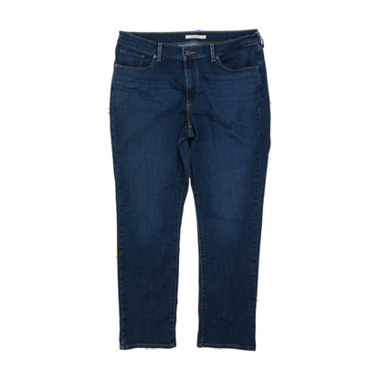 Blue Straight Jeans