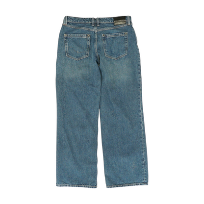Navy Straight Jeans