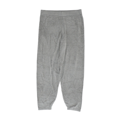 Gray Solid Pajama Bottom
