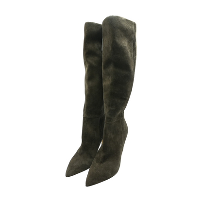 Brown Knee-High Boots