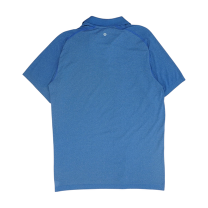 Black Solid Short Sleeve Polo