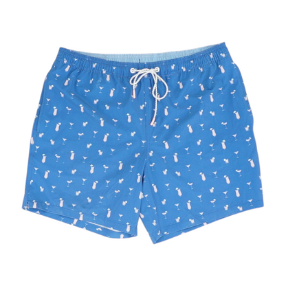 Blue Print Swim Bottom