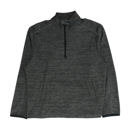 PGA Tour Gray Abstract 1/4 Zip Pullover – Image 1