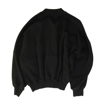 Black Solid Active Jacket