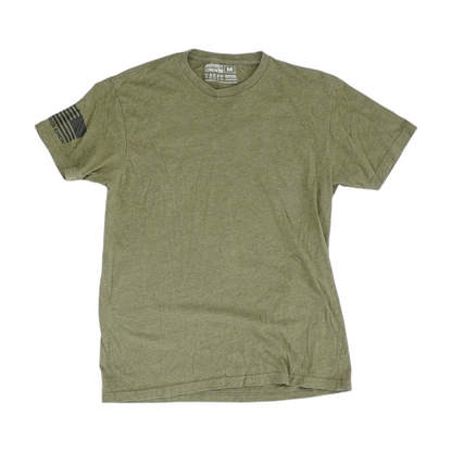 Green Solid T-Shirt