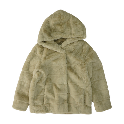 Beige Solid Jacket