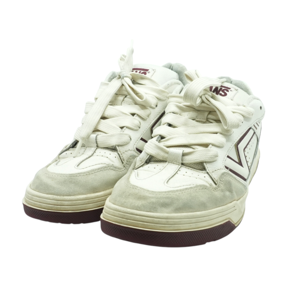 Vans Gray Low-Top Athletic Shoes – Image 2
