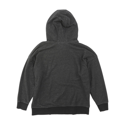 Charcoal Solid Hoodie Pullover