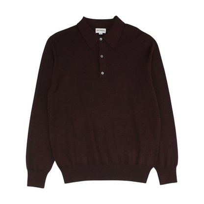 Maroon Solid Pullover Sweater